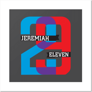 Jeremiah 29:11 Bible Verse Design. Christian Prints Posters and Art